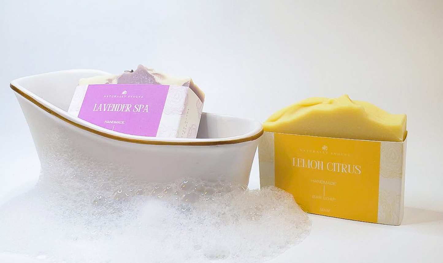 Peace & Tranquility Soap Bundle w/Bag&Dish