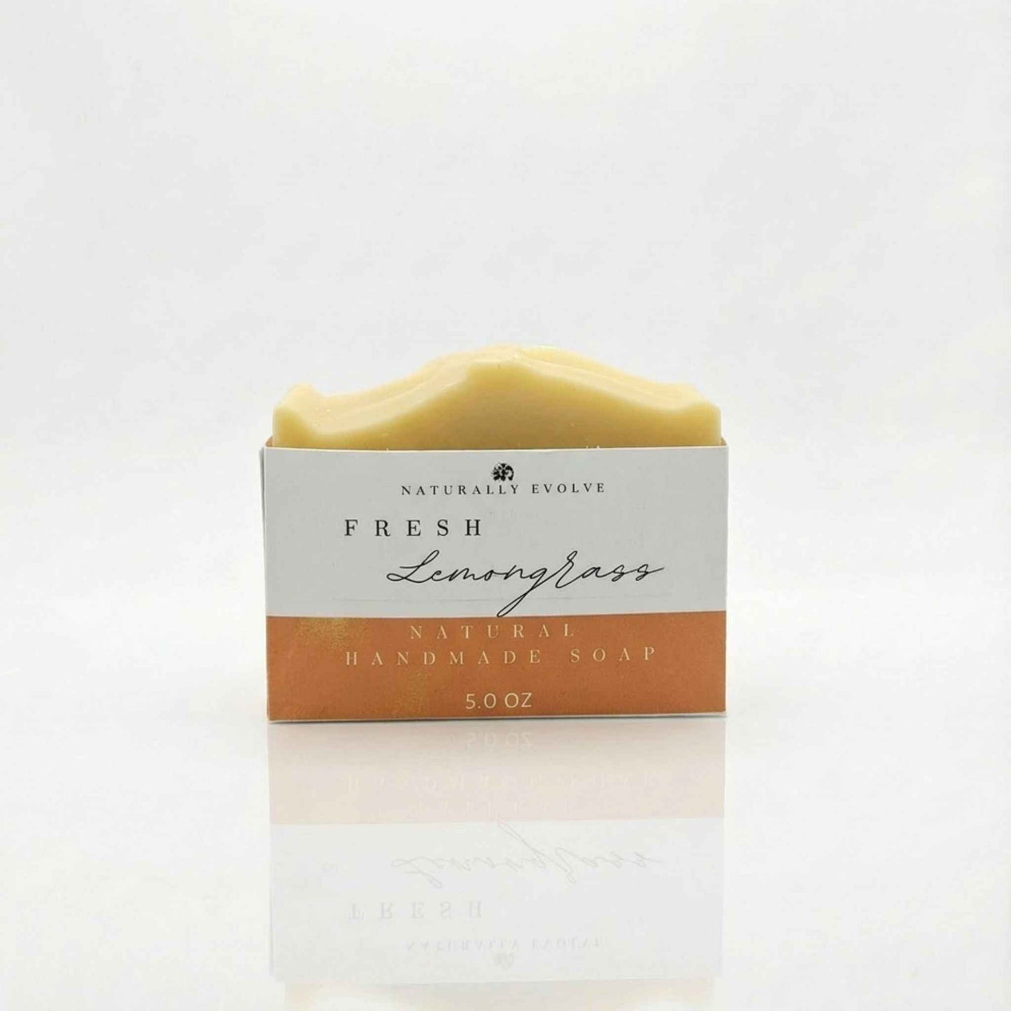natural lemongrass soap bar for refreshing clean skin and daily cleansing