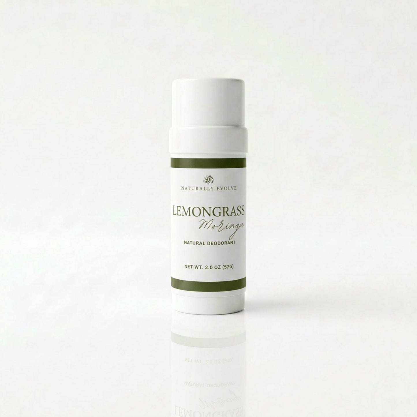 long lasting natural deodorant with lemongrass and moringa for odor control