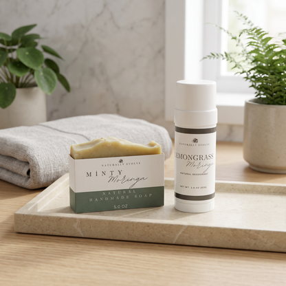 Fresh Start Bundle -Handmade Natural Soap & Aluminum-Free Deodorant