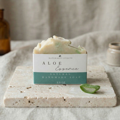 hydrating natural soap bar with aloe for dry skin moisture and softness