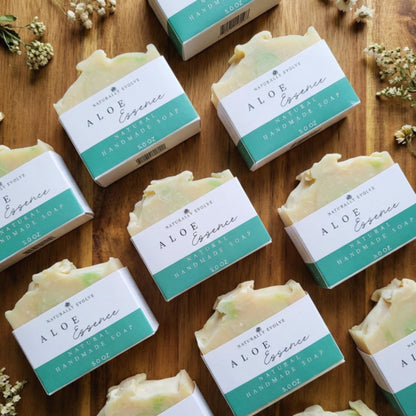hydrating natural soap bar with aloe for dry skin moisture and softness